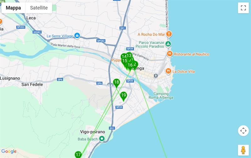 Urban Trekking at the International Institute of Ligurian Studies in the historic center of Albenga Urban Trekking at the International Institute of Ligurian Studies in the historic center of Albenga