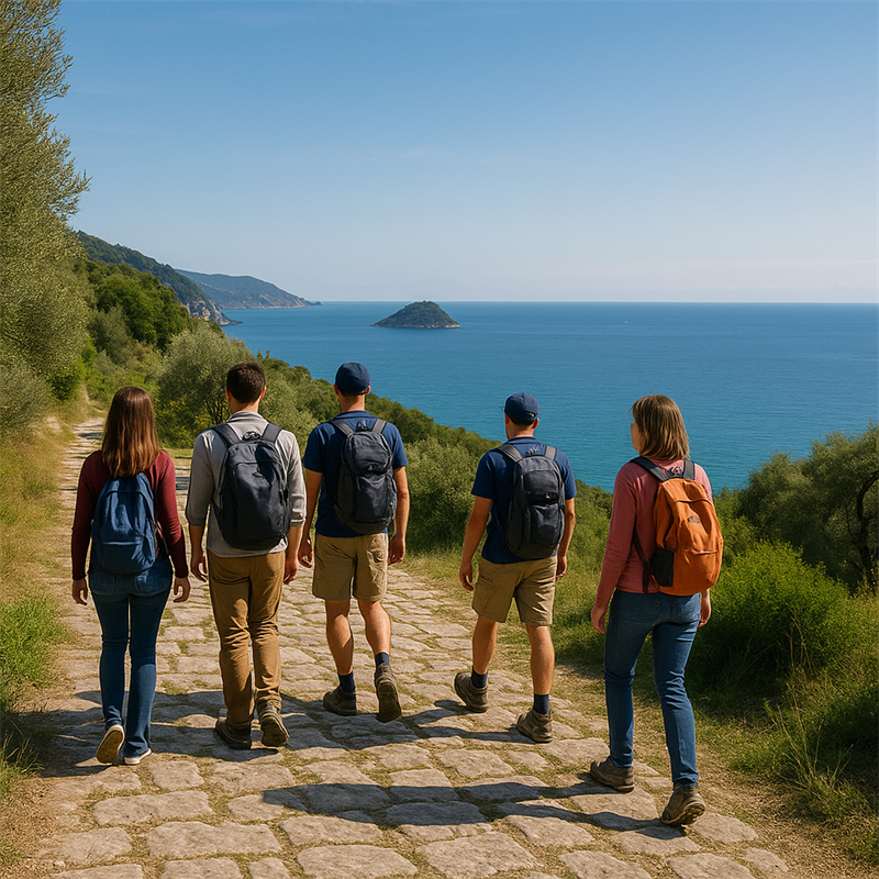 Visita Guidata sulla Via Iulia Augusta con Guide Liguria