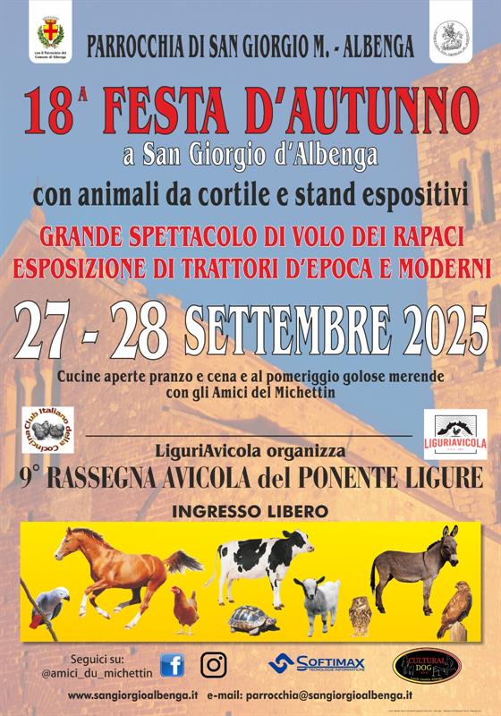 Festa d'autunno a San Giorgio Festa d'autunno a San Giorgio